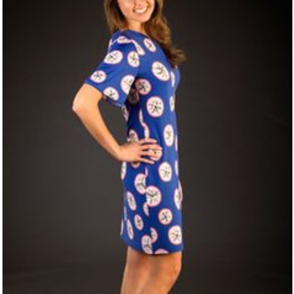 Boutique-Tracy Negoshian Tammy Sandy dollars dress - Picture 3 of 8